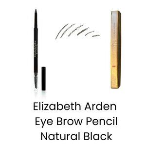 Elizabeth Arden Eyebrow Pencil Beautiful Color Natural Black 04 Waterproof